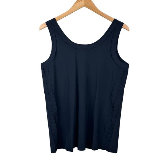 Athleta Black Featherweight Stretch Camisole Athletic Lightweight Tank Top - Picture 11 of 14